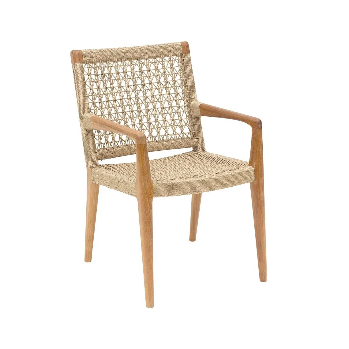 Barcelona Woven Dining Arm Chair