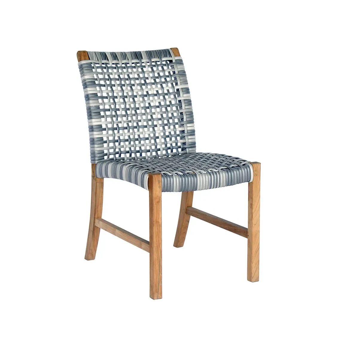 Catherine Teak Woven Dining Side Chair
