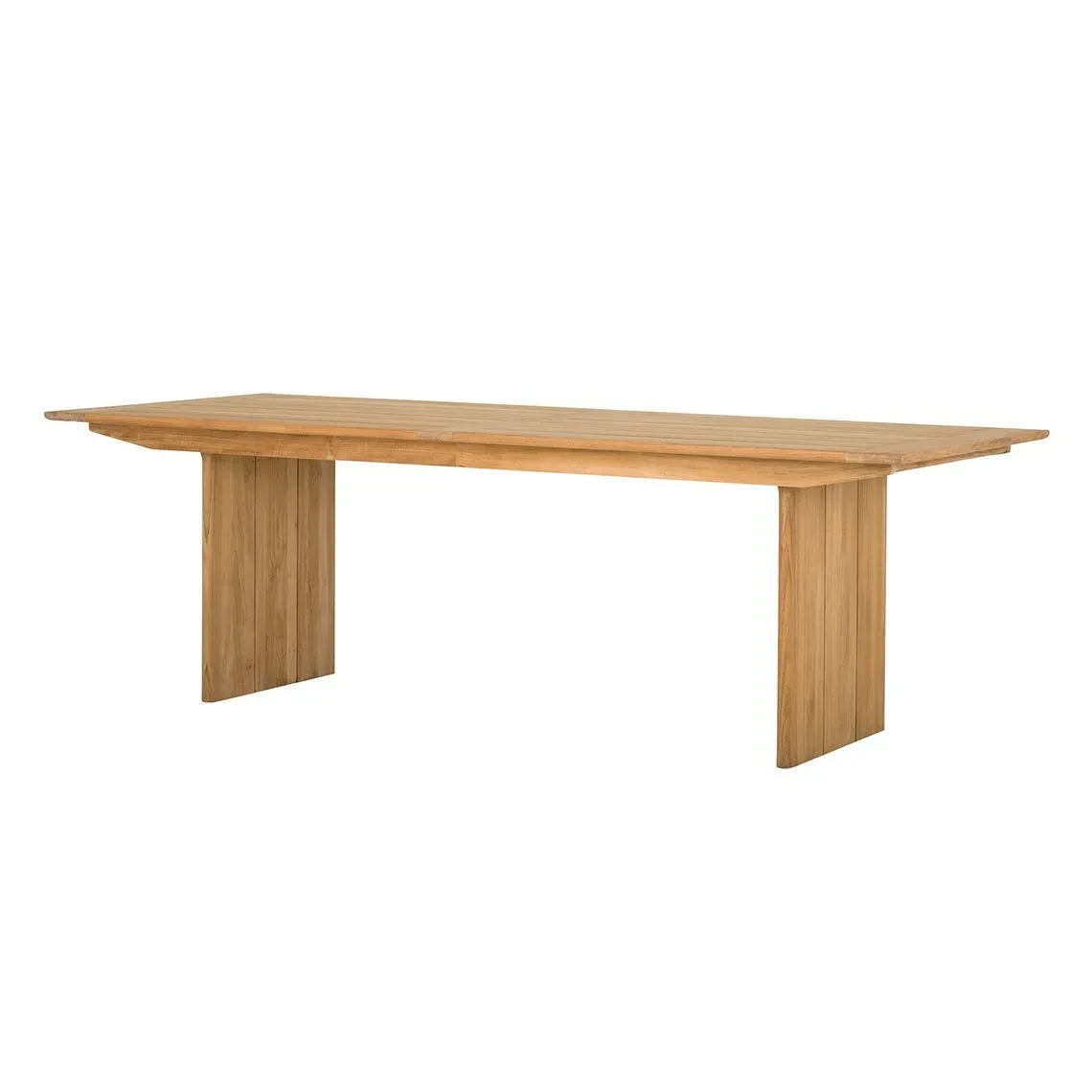Cortona 96" Teak Rectangular Dining Table