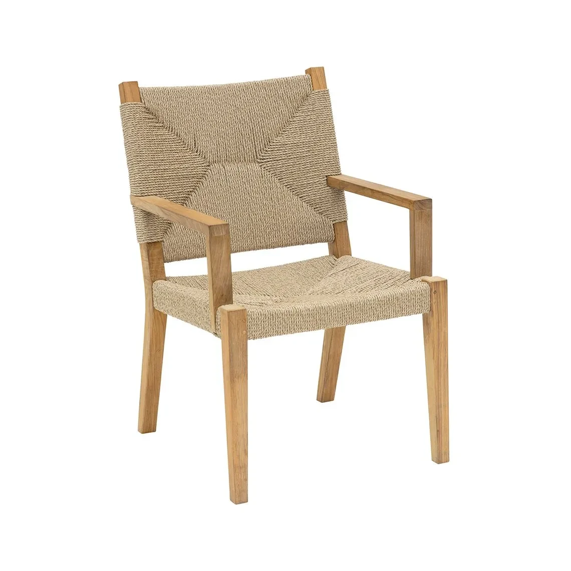 Hadley Woven Dining Arm Chair