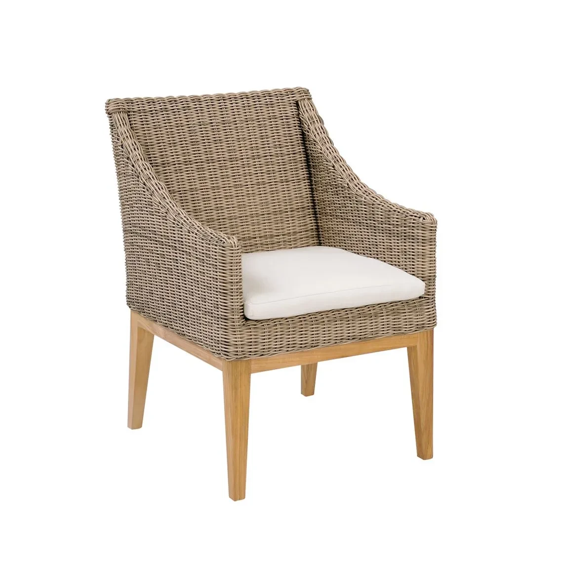 Hana Woven Dining Arm Chair
