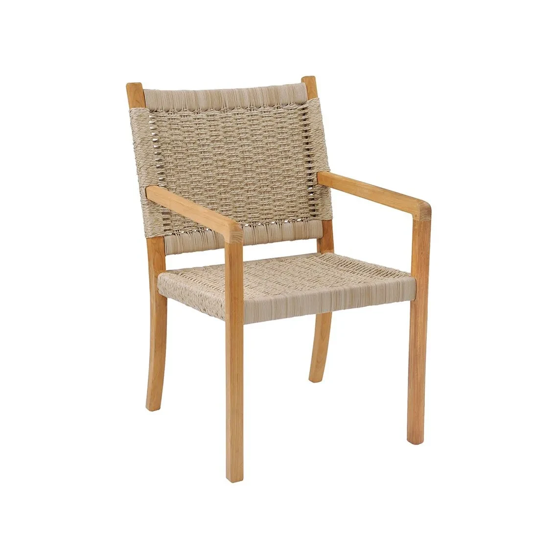 Hudson Woven Dining Arm Chair