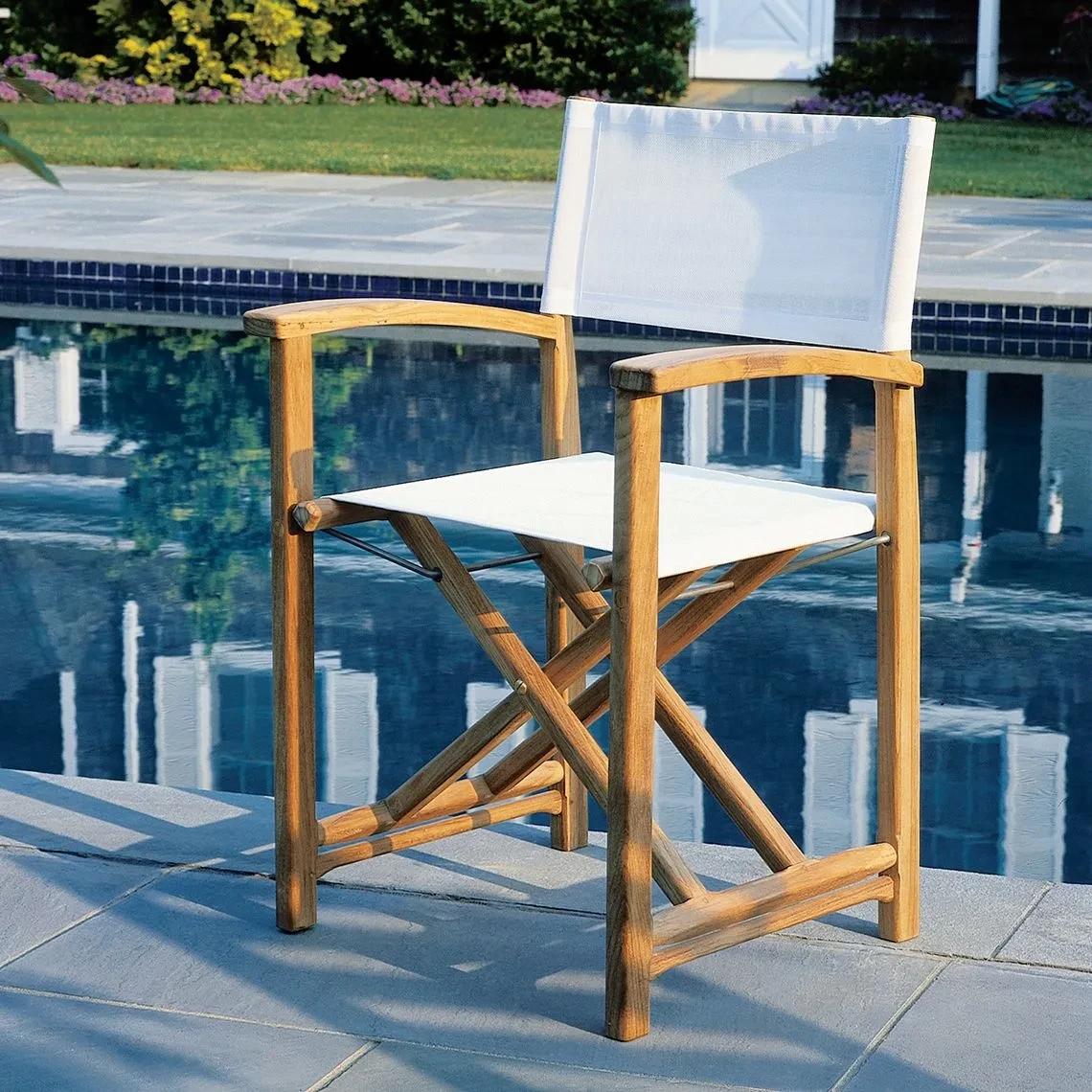 Capri Teak Director's Chair